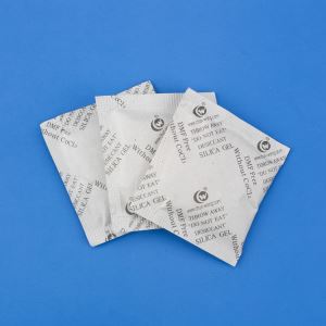 DMF-dawb Silica Gel Desiccant 5g Rau Cov Khaub Ncaws, Cov Khaub Ncaws